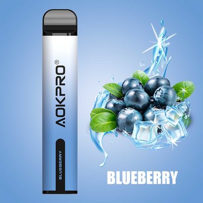 Χυμός 2500 ριπή μίας χρήσης Vape 850mAh νικοτίνης Ε 5% Saltnic