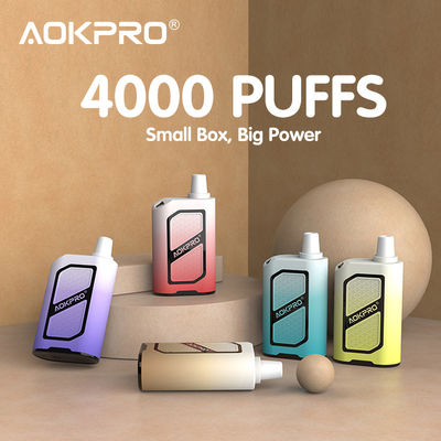 Νικοτίνης 20mg/Ml διαρκείας λοβός 10.5ml Vape 4000 ριπών μίας χρήσης