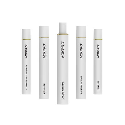2ml της Nic αλατισμένη έγκριση Vapes TPD νικοτίνης 600 ριπών μίας χρήσης