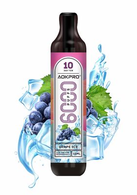 PCTG 5 νικοτίνη μίας χρήσης Vape 0 έχον διαρροή μίας χρήσης Ε τσιγάρο 600mAh