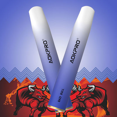 1.6ohm φορητή συσκευή 500mah 10 Vape 600 ριπών μίας χρήσης νόστιμες γεύσεις