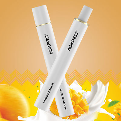Αλατισμένο TPD Vape μίας χρήσης μίνι Ε τσιγάρο γεύσης γάλακτος μάγκο 50mg Nic