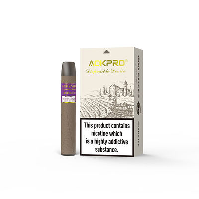 Μίας χρήσης φραγμοί ριπών σταφυλιών Vape νικοτίνης ROHS 3ml Ejuice 50mg