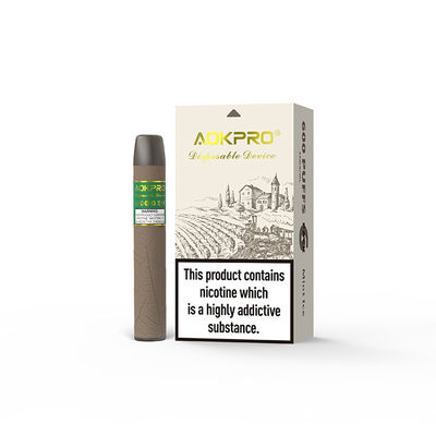 2ml γεμισμένα εκ των προτέρων μίας χρήσης αρωματικά τσιγάρα αρωματικό μέντα Vape Ε 600 ριπές