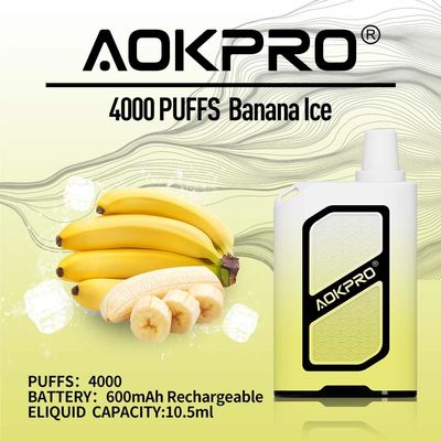 PC 4000 νικοτίνη 0% 2% 3% 5% βαθμού τροφίμων Vapes κιβωτίων νεραιδών ριπών