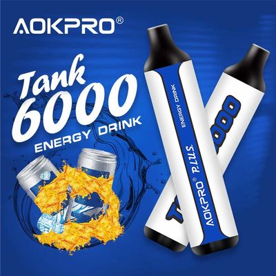 5% μίας χρήσης μάνδρα usb-γ Vape νικοτίνης που χρεώνει σε 6000 φραγμούς ριπών 16 γεύσεις