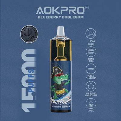 COem διευθετήσιμη ροή αέρος σπειρών πλέγματος Vape 1ohm ODM επανακαταλογηστέα μίας χρήσης