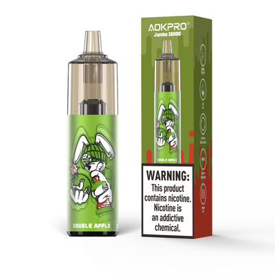Επανακαταλογηστέος αρωματικός 15000puffs αλατισμένος Nic Vape έλεγχος ροών αέρος συσκευών 30mg