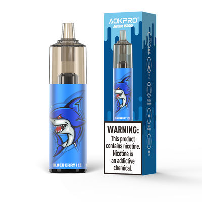 Ανεμοστρόβιλος ορατό 20ml αρωματικό μάγκο Vapes 15000 μικτό ριπές μούρο